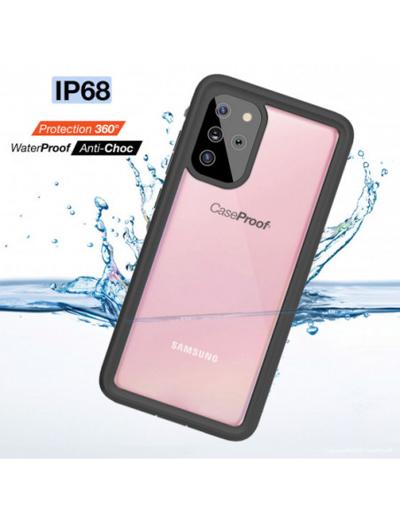 4 Samsung Galaxy S20 Plus - Funda resistente al agua y a los golpes - Serie WATERPROOF