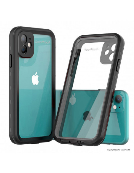 2 iPhone 11 - Funda resistente al agua y a los golpes - Serie WATERPROOF