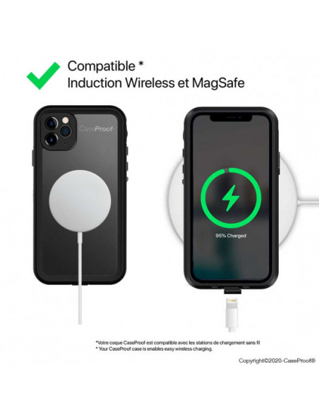 7 iPhone 11 - Funda resistente al agua y a los golpes - Serie WATERPROOF