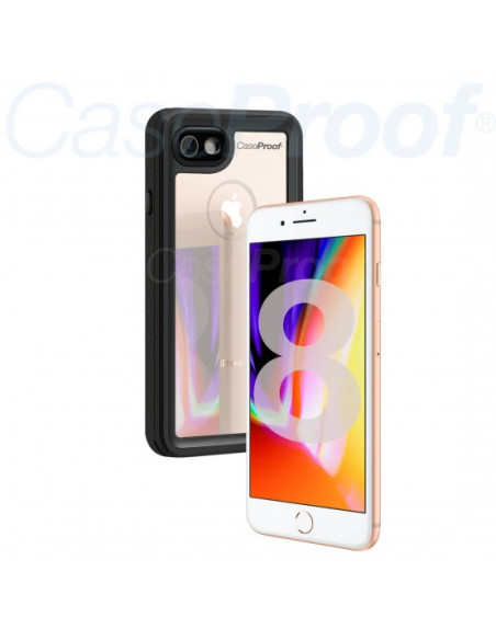 2 Funda impermeable y a prueba de golpes para iPhone 8/7/SE(2020) - Serie WATERPROOF