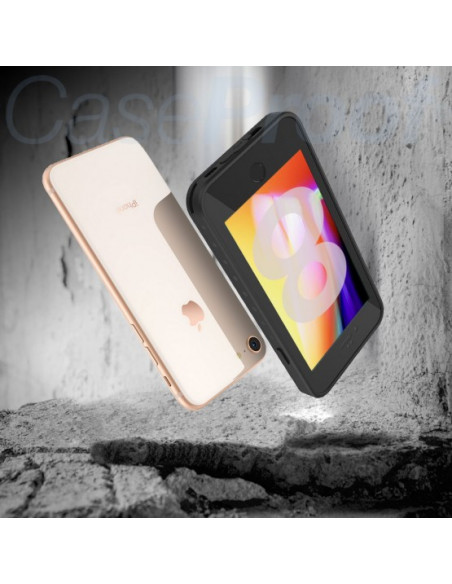 3 Funda impermeable y a prueba de golpes para iPhone 8/7/SE(2020) - Serie WATERPROOF