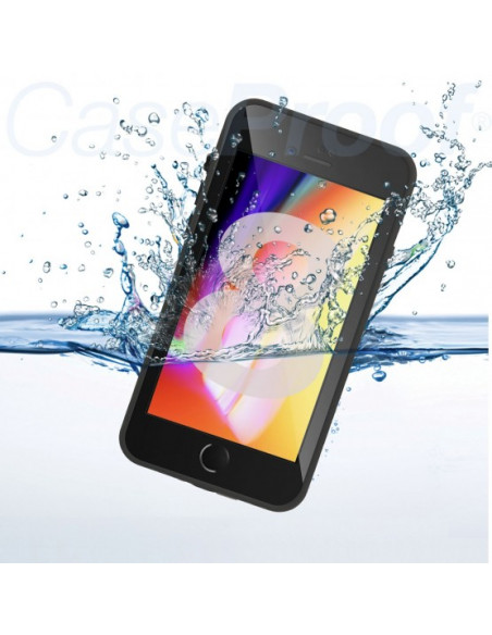 4 Funda impermeable y a prueba de golpes para iPhone 8/7/SE(2020) - Serie WATERPROOF