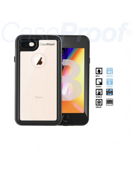 6 Funda impermeable y a prueba de golpes para iPhone 8/7/SE(2020) - Serie WATERPROOF