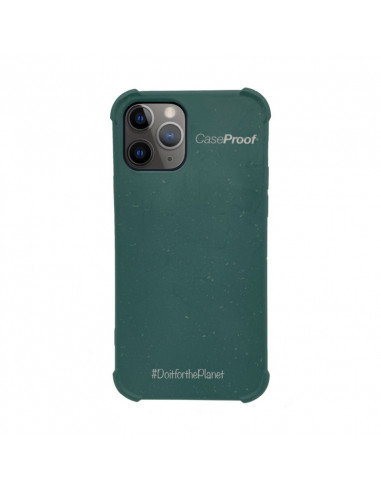 Coque biodégradable Apple iPhone 11 bleue Just Green