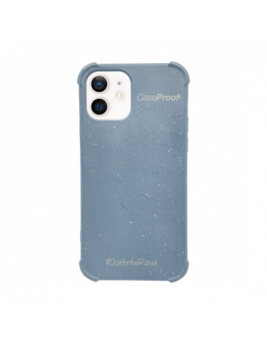 1 iPhone 11 - Funda Biodegradable Azul Serie BIO