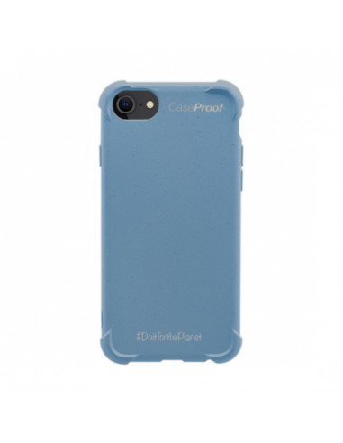 iPhone 87SE - Étui biodégradable Blue...