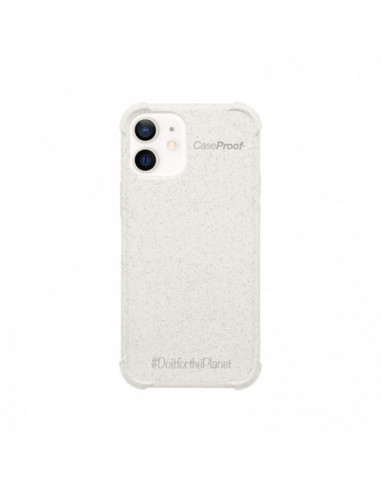 1 iPhone 11 - Funda Biodegradable Blanco Serie BIO