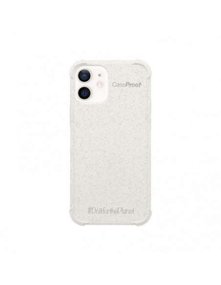 1 iPhone 11 - Funda Biodegradable Blanco Serie BIO