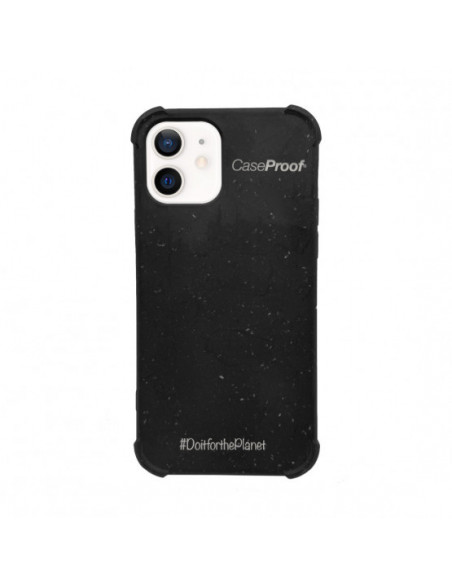 1 iPhone 11 - Funda Biodegradable Negra Serie BIO