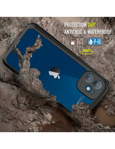 6 iPhone 12 - Funda resistente al agua y a los golpes