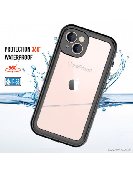 3 Iphone 13 - Funda para smartphone resistente al agua y a los golpes - Colección WATERPROOF