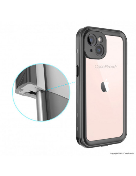 5 Iphone 13 - Funda para smartphone resistente al agua y a los golpes - Colección WATERPROOF