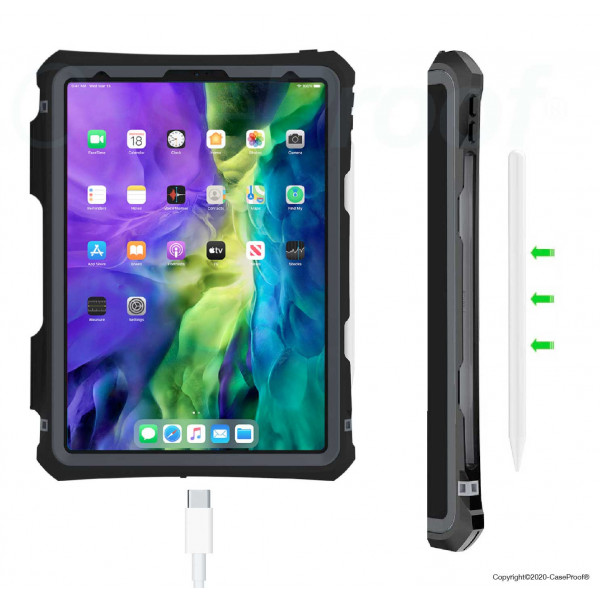 9 iPad Pro 11-2020- Funda resistente al agua y a los golpes