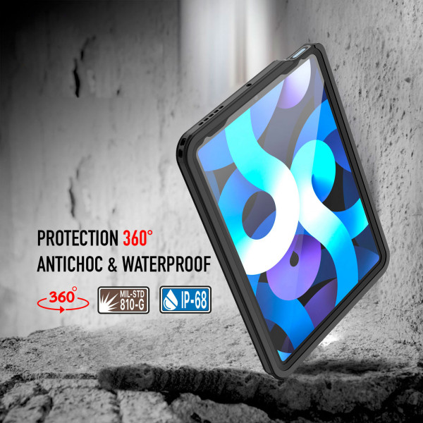 4 Funda impermeable y resistente a los golpes para el iPad Air 4