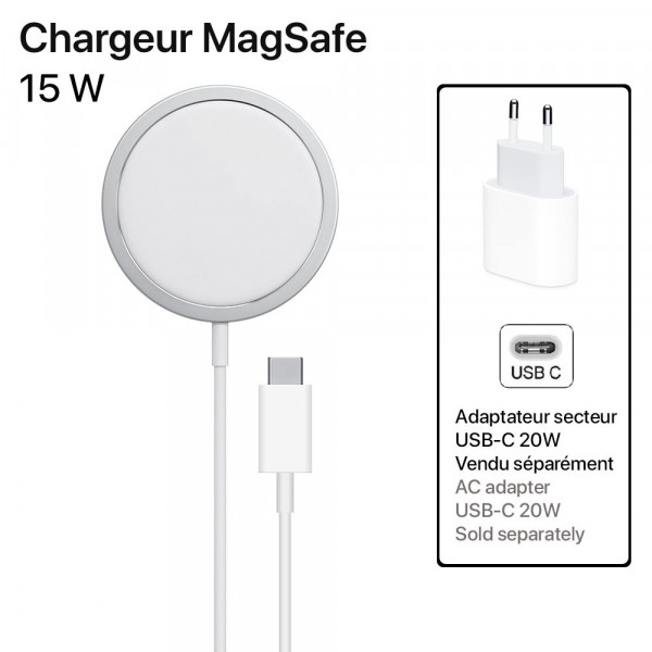 6 Cargador de inducción MagSafe