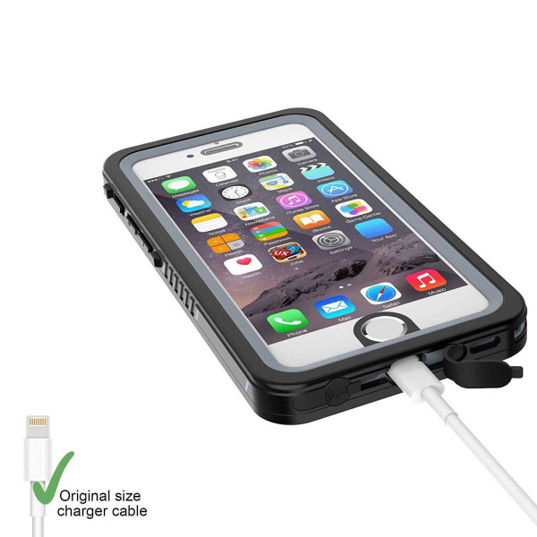 2 iPhone 6/6s - Funda resistente al agua y a los golpes