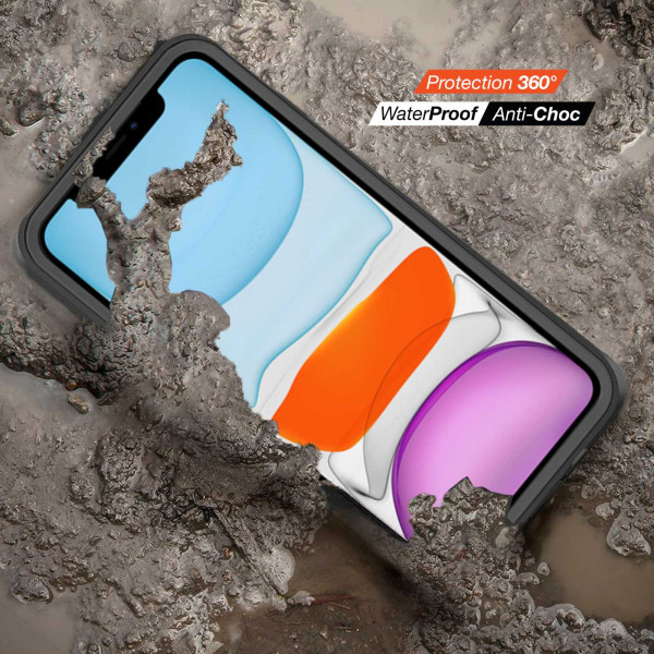 3 iPhone 11 Pro Max - Funda resistente al agua y a los golpes