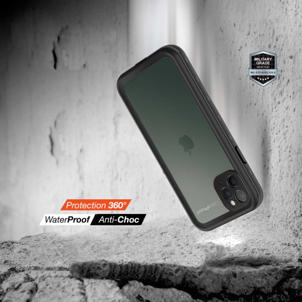 5 iPhone 11 Pro Max - Funda resistente al agua y a los golpes