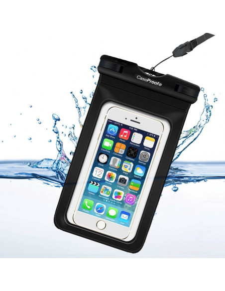 3 Funda impermeable de 20 metros para el smartphone Negra