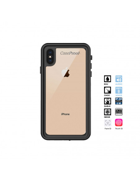 9 iPhone Xs/X - Funda resistente al agua y a los golpes