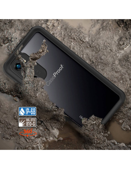 4 HUAWEI P40 - Funda resistente al agua y a los golpes