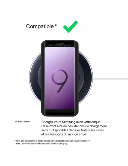 9 Samsung Galaxy S9 - Funda resistente al agua y a los golpes