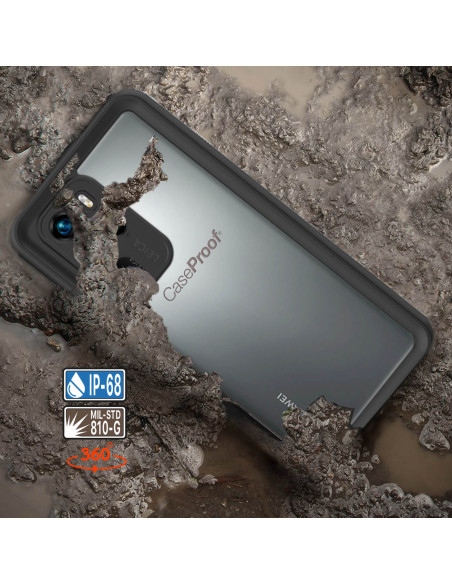 4 HUAWEI P40 Pro - Funda resistente al agua y a los golpes SERIE WATERPROOF