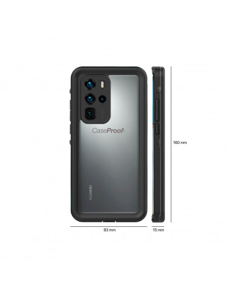 6 HUAWEI P40 Pro - Funda resistente al agua y a los golpes SERIE WATERPROOF