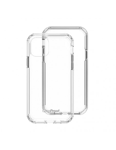 6 iPhone 12 - Protección contra golpes de 360 grado -  Serie SHOCK transparente