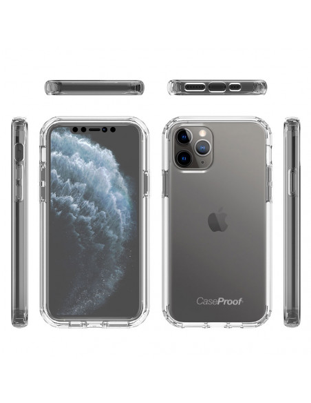 6 iPhone 11 PRO - 360 grado Shockproof - Serie Clear SHOCK