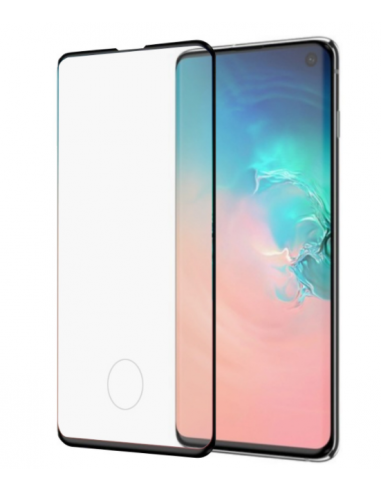 1 Samsung Galaxy S10 - Protector de pantalla de vidrio templado 3D