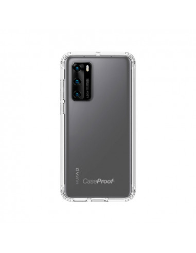 1 Huawei P40 - Protección contra golpes en 360 grado Anti-Shock - Serie Transparente