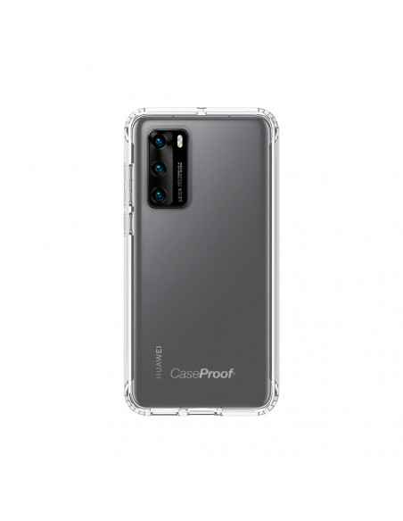 1 Huawei P40 - Protección contra golpes en 360 grado Anti-Shock - Serie Transparente