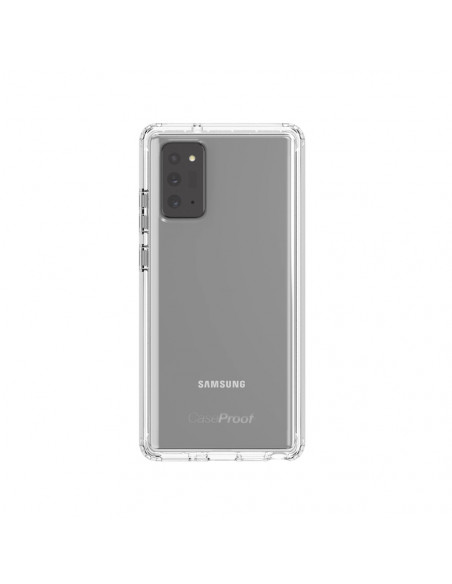 2 Samsung Note 20 - 360 grado Shockproof - Serie Clear SHOCK