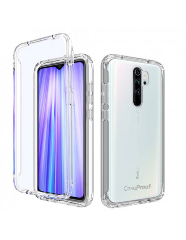 1 Xiaomi Note 8 Pro - Protección completa contra golpes de 360 grado - Serie Transparente