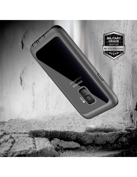 2 Galaxy S9 Plus - Protección contra golpes de 360 grado - Serie SHOCK