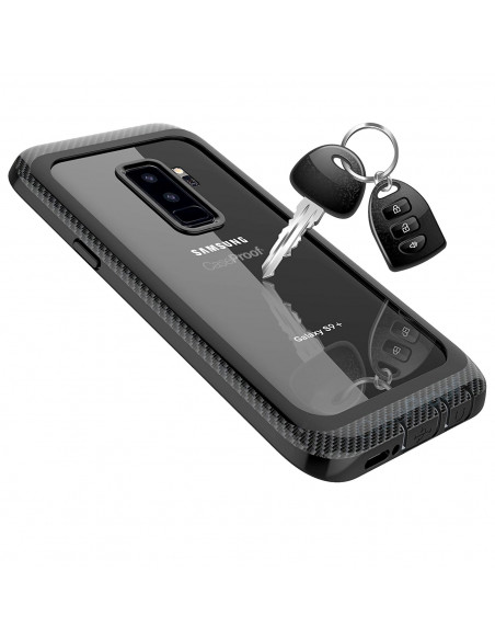 3 Galaxy S9 Plus - Protección contra golpes de 360 grado - Serie SHOCK