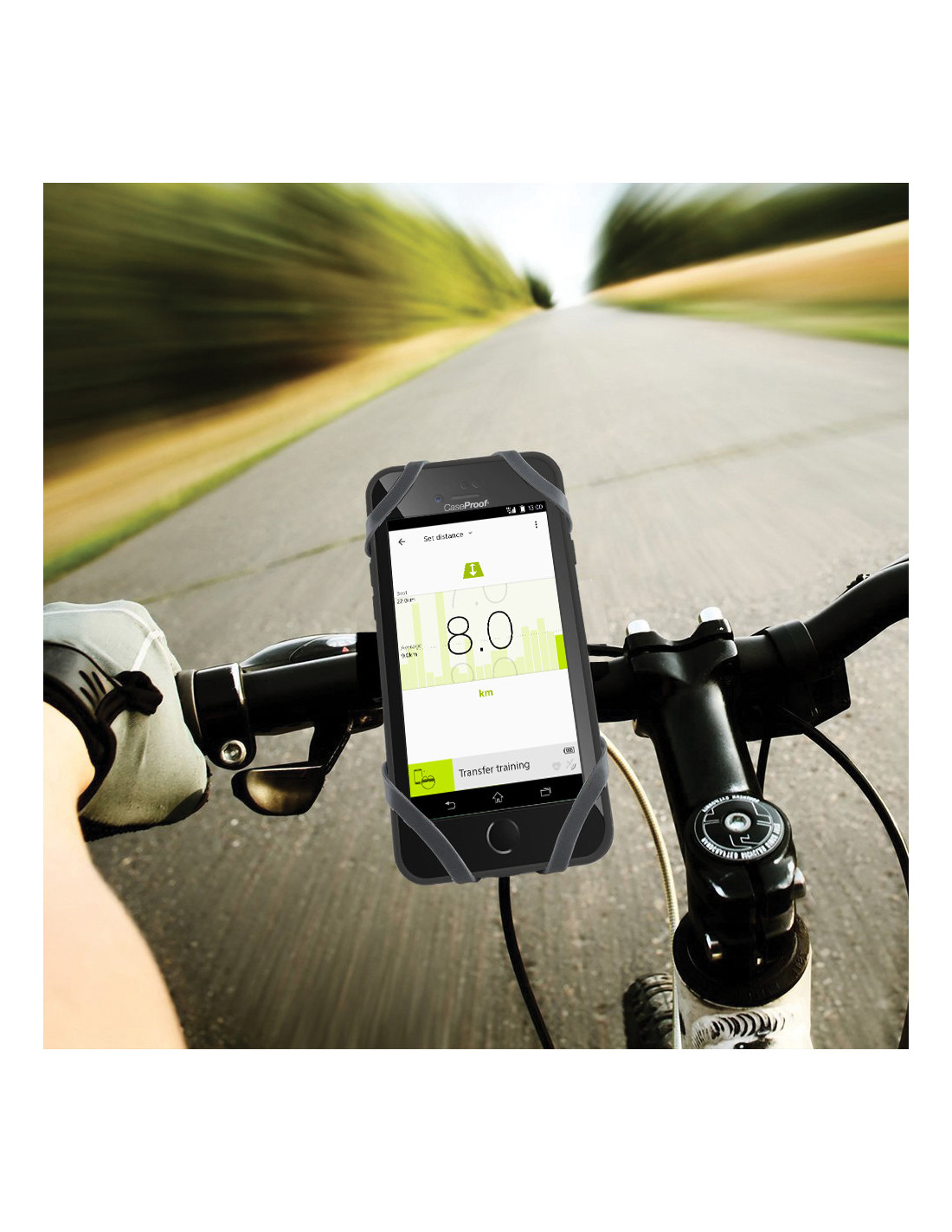 Soporte de teléfono universal para bicicleta moto - Strong My Phone
