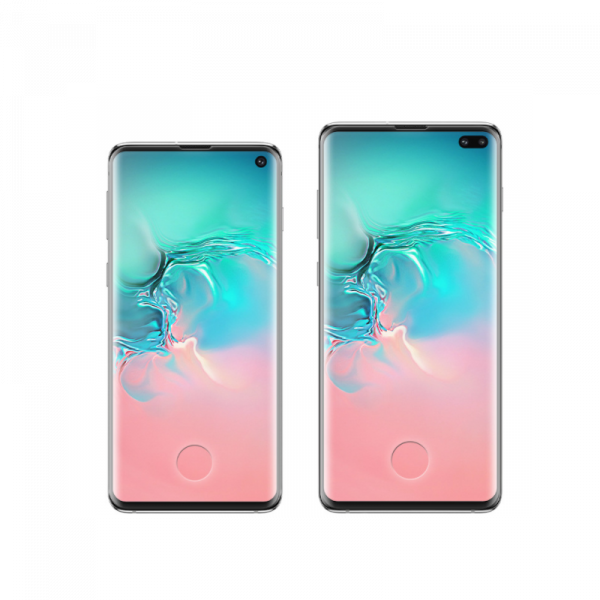 2 Samsung Galaxy S10 - Protector de pantalla de vidrio templado 3D