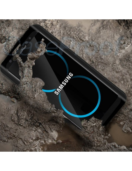 6 Samsung Galaxy S8 Plus - Funda resistente al agua y a los golpes - Serie WATERPROOF