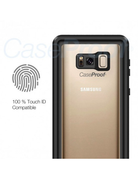 8 Samsung Galaxy S8 Plus - Funda resistente al agua y a los golpes - Serie WATERPROOF