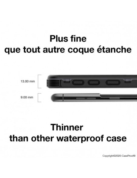 7 Samsung Galaxy S21 5G - Funda resistente al agua y a los golpes - Serie WATERPROOF