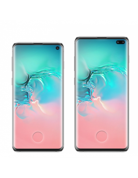 2 Samsung Galaxy S10 - Protector de pantalla de vidrio templado 3D